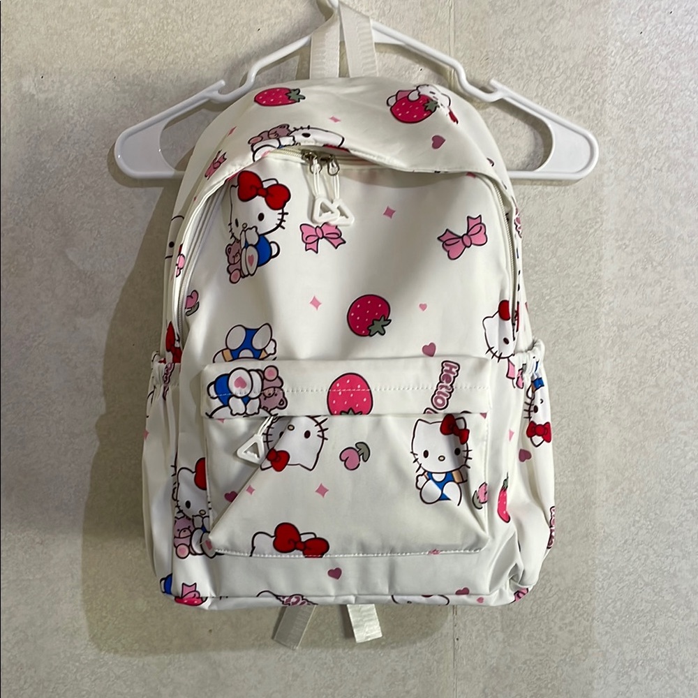 Hello Kitty White Backpack